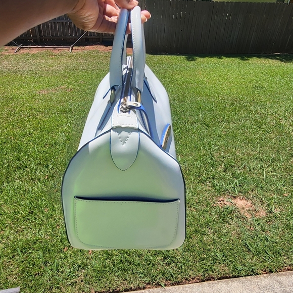 Exquisitely Chic Pierre Cardin White Leather Satchel Bag - Picture 7 of 7